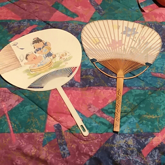 hand fans in stores